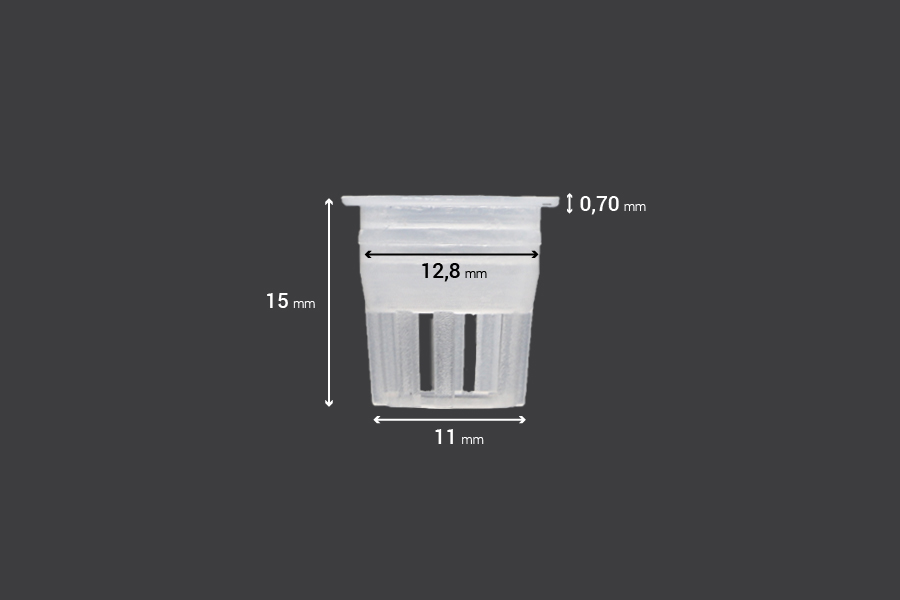 Regulator protoka - plastični odvod (PE) - prečnik 12,5 mm - 12 kom-