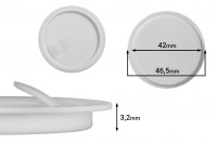 Plastični (PE) međupoklopac 46,5 mm za teglice