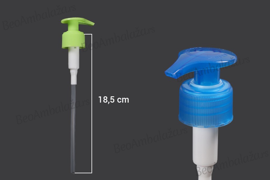 Plastična pumpica 28/410 sa zaštitnim mehanizmom Plastična pumpica 28/410 sa zaštitnim mehanizmom