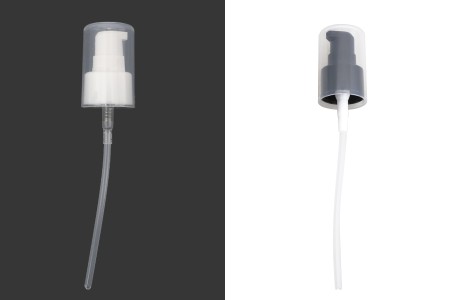 Plastična pumpica PP24 za kreme sa providnim zatvaračem-grupa_slika