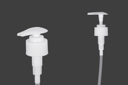 Plastična bela pumpica 28/410 za kreme sa sigurnosnim mehanizmom-slika_proizvoda
