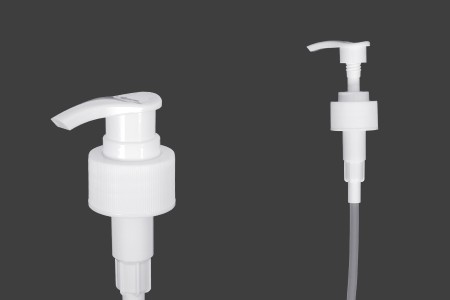 Plastična bela pumpica 28/410 za kreme sa sigurnosnim mehanizmom-slika_proizvoda