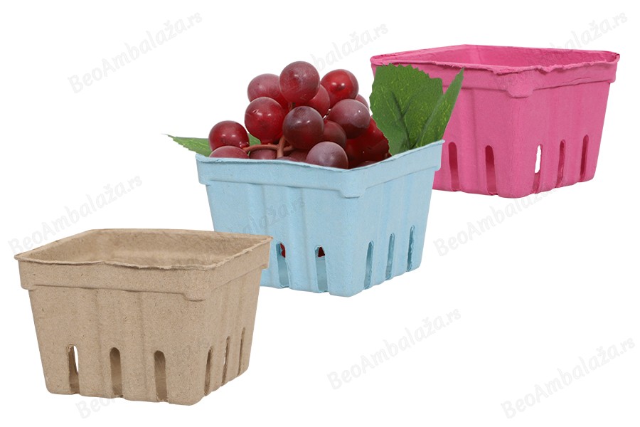 Korpa 110x110x75 mm  u boji, od recikliranog papira-dimenzije_slike