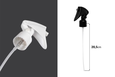 Plastični rasprskivač 24/410 sa zaštitnim mehanizmom-dimenzije_slike