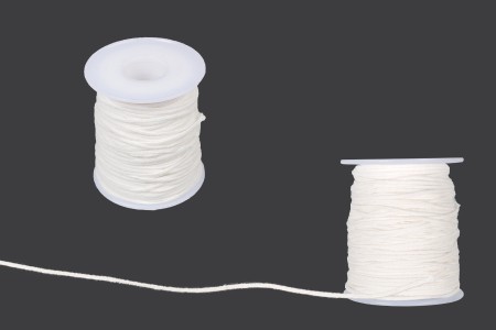Pamučni fitilji - rolna 60 m (prečnik 1,5 mm)-1