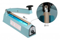 Ručna mašina za termičko zatvaranje – dužina lepljenja 20 cm, širina 2 mm