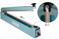 Ručna mašina za termičko zatvaranje – dužina lepljenja 50 cm, širina 2 mm