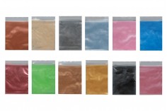 Prirodni pigmenti (prirodni liskun) - pakovanje od 24 boje (3 gr/boja)
