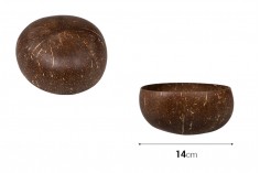 Posuda od prirodnog kokosa - spoljašnji prečnik 14cm