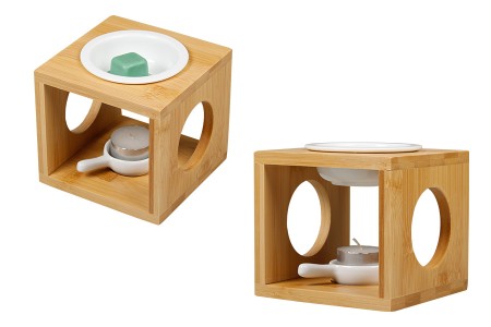 Drveni osveživač prostora za aromatične voskove (melts) i ulja-grupa_slika