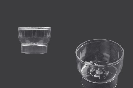 Plastični providni držač za svećice - 20 kom-1