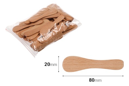 Spatulica od drveta za kozmetičku upotrebu 80x20 mm - 50 kom-dimenzije_slike