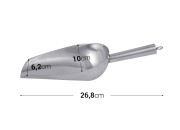 Lopatica od nerđajućeg čelika - dužina 26,8 cm