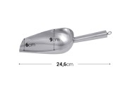 Lopatica od nerđajućeg čelika - dužina 24,6 cm Lopatica od nerđajućeg čelika - dužina 24,6 cm
