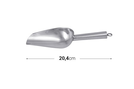 Lopatica od nerđajućeg čelika - dužina 20,4 cm-grupa_slika