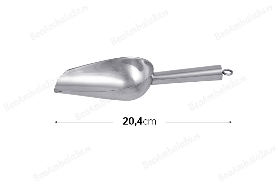 Lopatica od nerđajućeg čelika - dužina 20,4 cm-grupa_slika