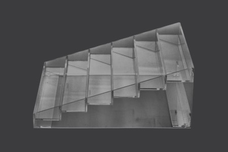 Stalak (postolje) od pleksiglasa 273x304x126mm sa 6 nivoa-2