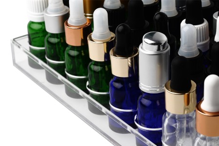 Stalak (postolje) od pleksiglasa 264x232x26mm - 56 otvora prečnika 27,5mm-grupa_slika