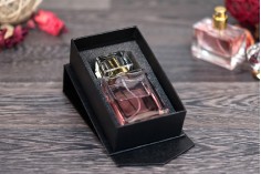 Luksuzna crna kutija 139x89x45mm sa magnetnim zatvaranjem, za bočicu za parfeme od 50mL