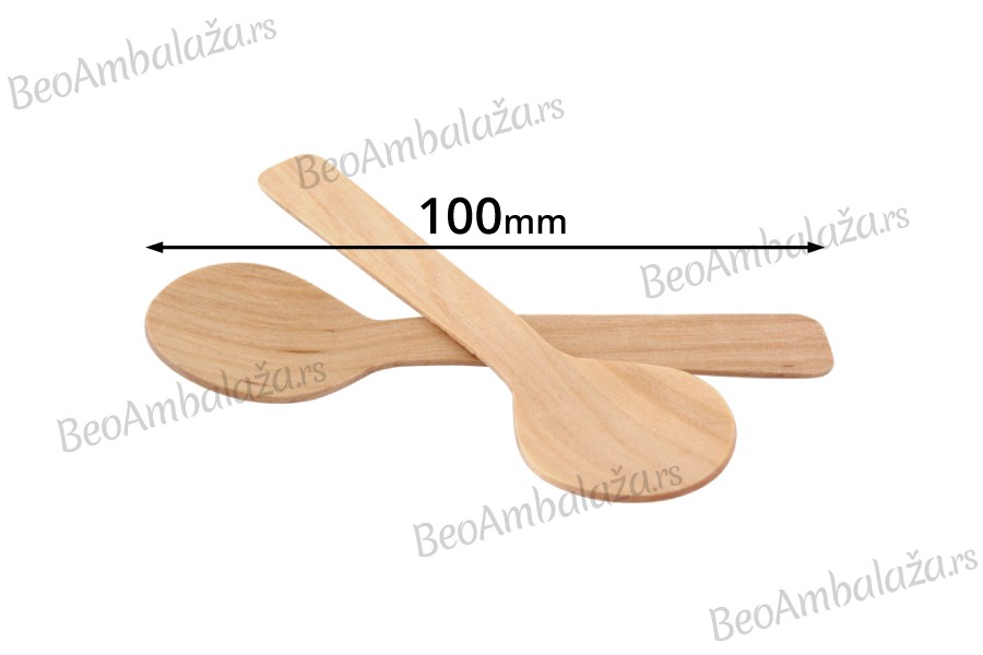 Kašičice od bambusa 10 cm - 100 kom Kašičice od bambusa 10 cm - 100 kom