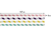 Papirna slamčica 197x8 mm - 50kom Papirna slamčica 197x8 mm - 50kom