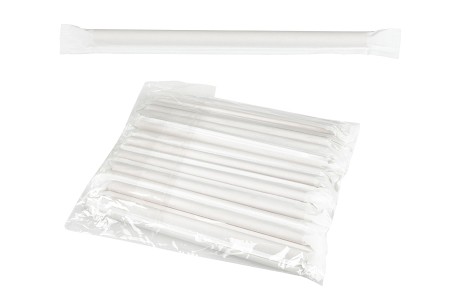 Ekološke kraft slamčice 197x10 mm – pojedinačno pakovanje 50 kom-3
