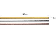 Papirne slamčice 197x6 mm ekološke u metalik nijansama – 25 komada Papirne slamčice 197x6 mm ekološke u metalik nijansama – 25 komada