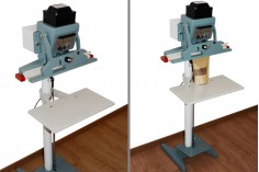 Podna vertikalna mašina za termičko zatvaranje kesa i DoyPack kesica – dužina lepljenja 45 cm 