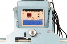 Podna (vertikalna) mašina za termičko zatvaranje sa papučicom za DoyPack kesice - dužina lepljenja 47 cm, širina 1 cm