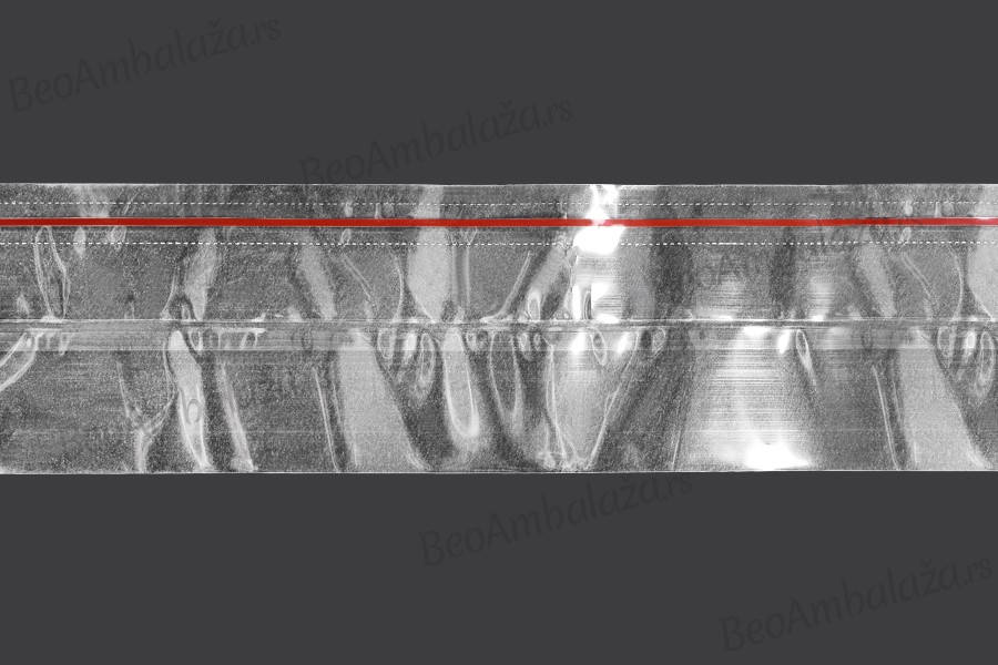 Termoskupljajuća plastična providna folija širina 78,3 mm - dužina metar (f 48)