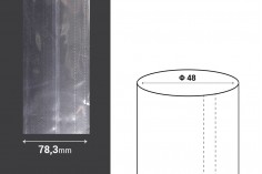 Termoskupljajuća plastična providna folija širina 78,3 mm - dužina metar (f 48)