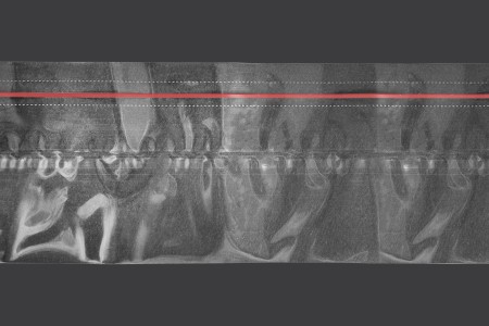 Termoskupljajuća plastična providna folija širina 98 mm - dužina metar (f 60)-1