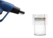 Termoskupljajuća plastična providna folija širina 130 mm - dužina 1 metar (f 80)