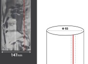Termoskupljajuća plastična providna folija širina 147 mm - dužina 1 metar (f 93) Termoskupljajuća plastična providna folija širina 147 mm - dužina 1 metar (f 93)