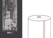 Termoskupljajuća plastična providna folija širina 84 mm - dužina 1 metar (f 51)