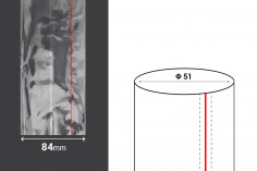 Termoskupljajuća plastična providna folija širina 84 mm - dužina metar (f 51)