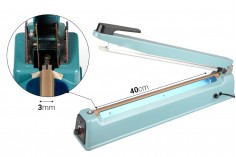 Stona mašina za termičko zatvaranje kesa - dužina lepljenja 40 cm, širina 3 mm