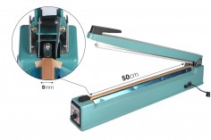 Stona mašina za termičko zatvaranje kesa - dužina lepljenja 50 cm, širina 8 mm
