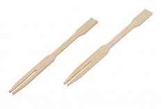 Viljuščice od bambusa 85 mm za jednokratnu upotrebu – pakovanje od 100 komada