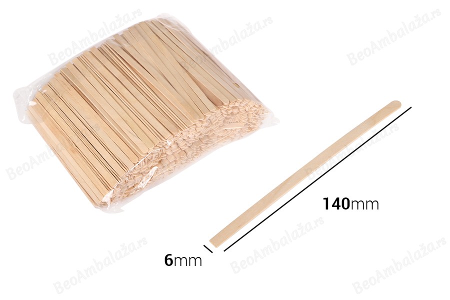 Drveni štapići 140x6x1,2 mm – pakovanje od 1000 komada-dimenzije_slike