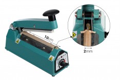 Stona mašina za termičko zatvaranje kesa - dužina lepljenja 10 cm, širina 2 mm