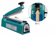 Stona mašina za termičko zatvaranje kesa - dužina lepljenja 20 cm, širina 8 mm