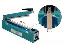 Stona mašina za termičko zatvaranje kesa - dužina lepljenja 30 cm, širina 8 mm