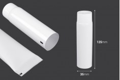 Plastična tuba 50 ml sa unutrašnjom aluminijumskom oblogom i navojnim zatvaračem – 12 komada