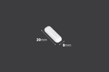 Magnet za magnetnu mešalicu 8x20 mm - 6 kom-2