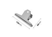 Metalna štipaljka za papir 120x60 mm - 12 kom