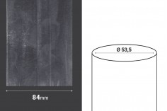 Termoskupljajuća perforirana plastična folija širine 84 mm - dužina metar (f 53.5)