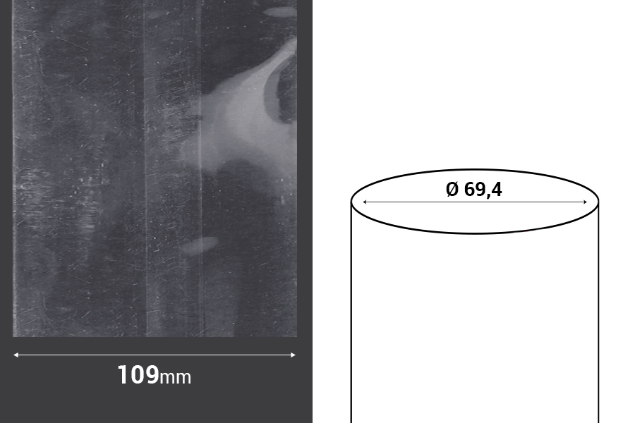 Termoskupljajuća perforirana plastična folija širine 109 mm - dužina metar (f 69,4) Termoskupljajuća perforirana plastična folija širine 109 mm - dužina metar (f 69,4)
