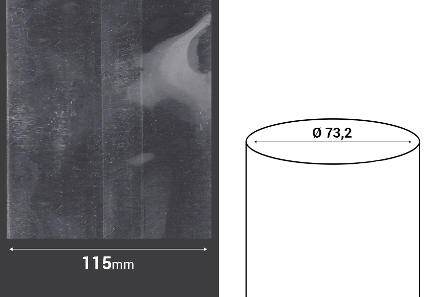 Termoskupljajuća perforirana plastična folija širine 115 mm - dužina metar (f 73,2) Termoskupljajuća perforirana plastična folija širine 115 mm - dužina metar (f 73,2)