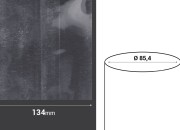 Termoskupljajuća perforirana plastična folija širine 134 mm - dužina metar (f 85,4) Termoskupljajuća perforirana plastična folija širine 134 mm - dužina metar (f 85,4)